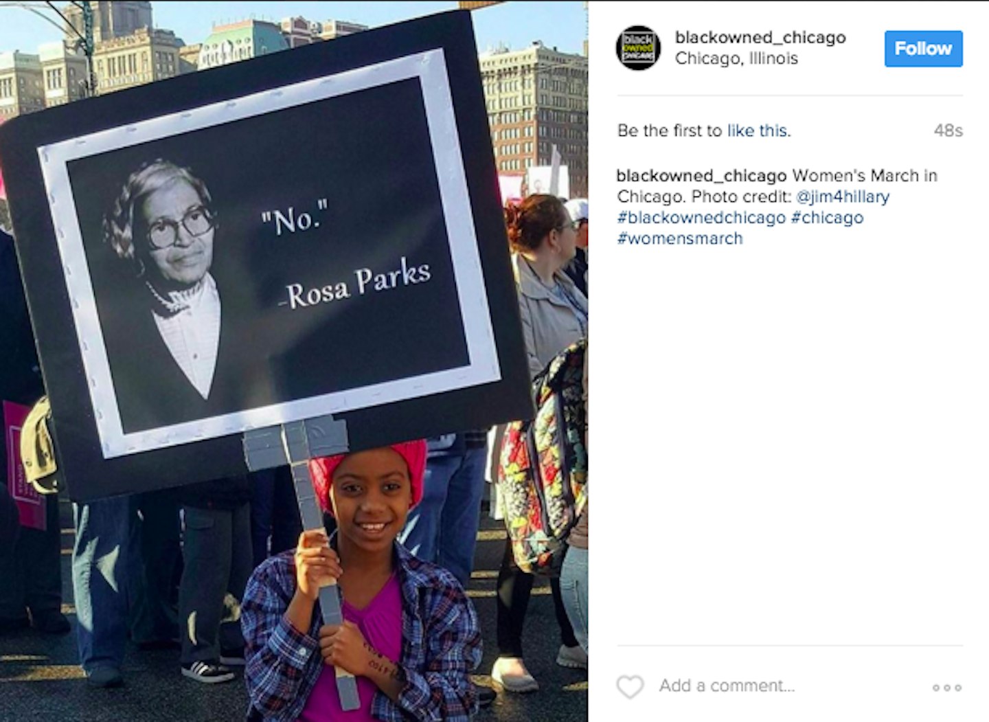 Womens March Banner