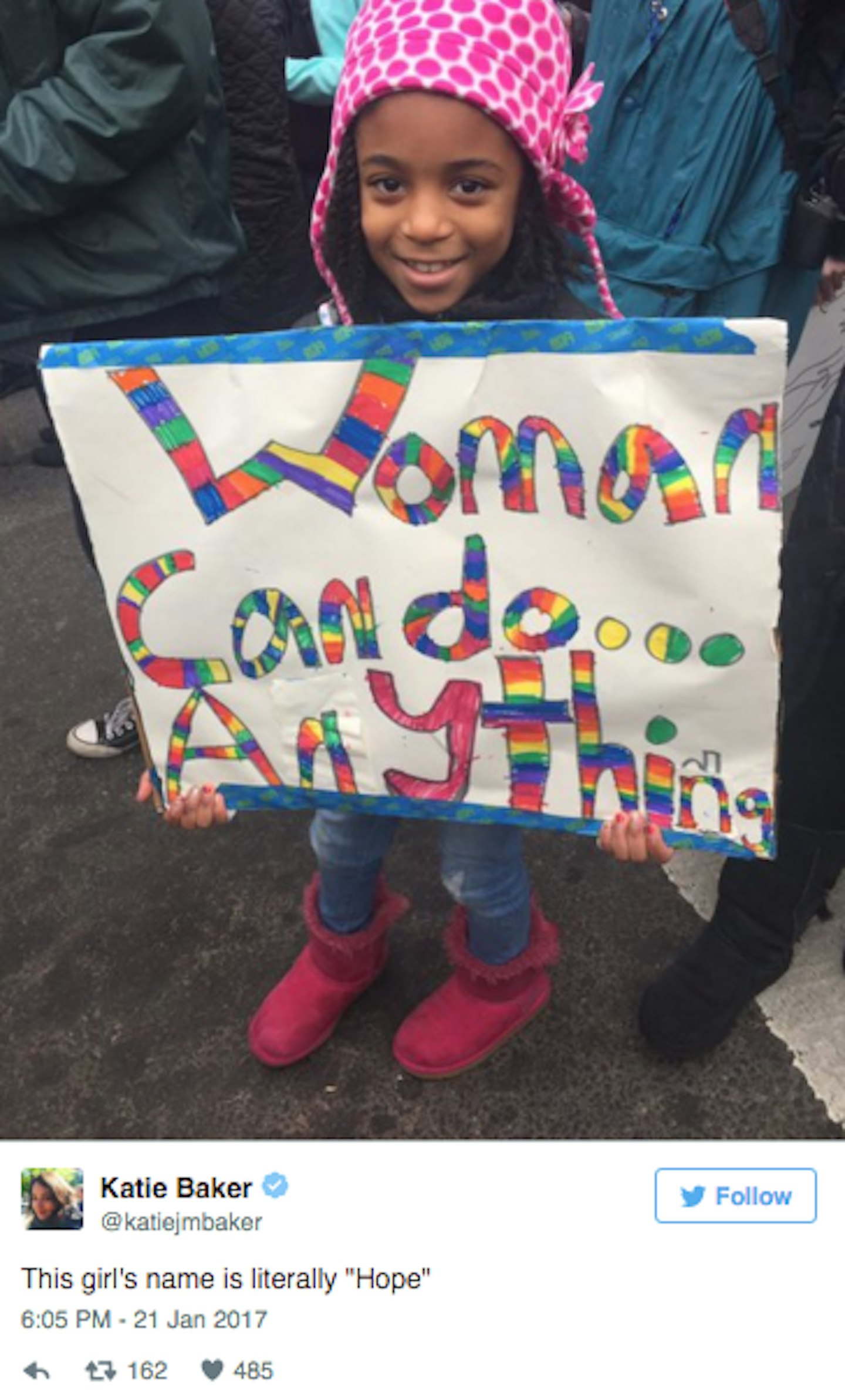 Womens March Banner