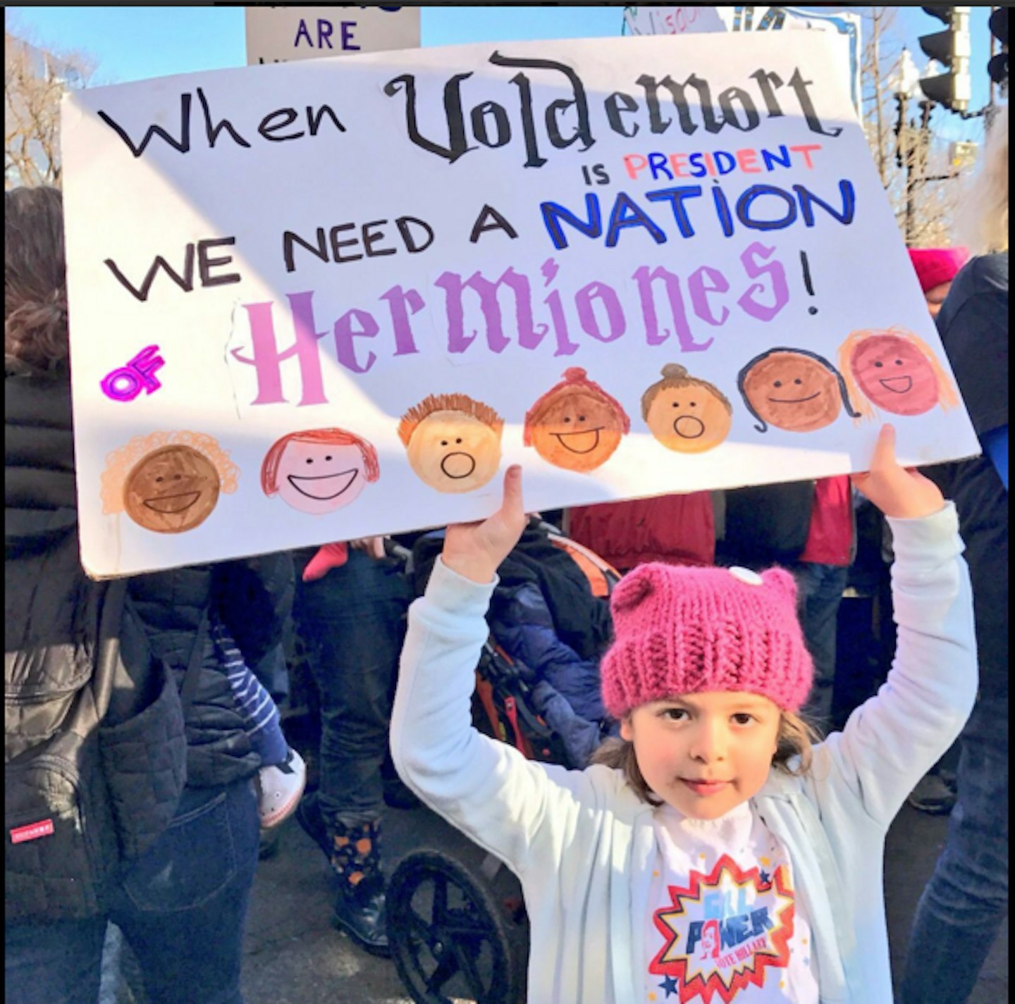 Womens March Banner