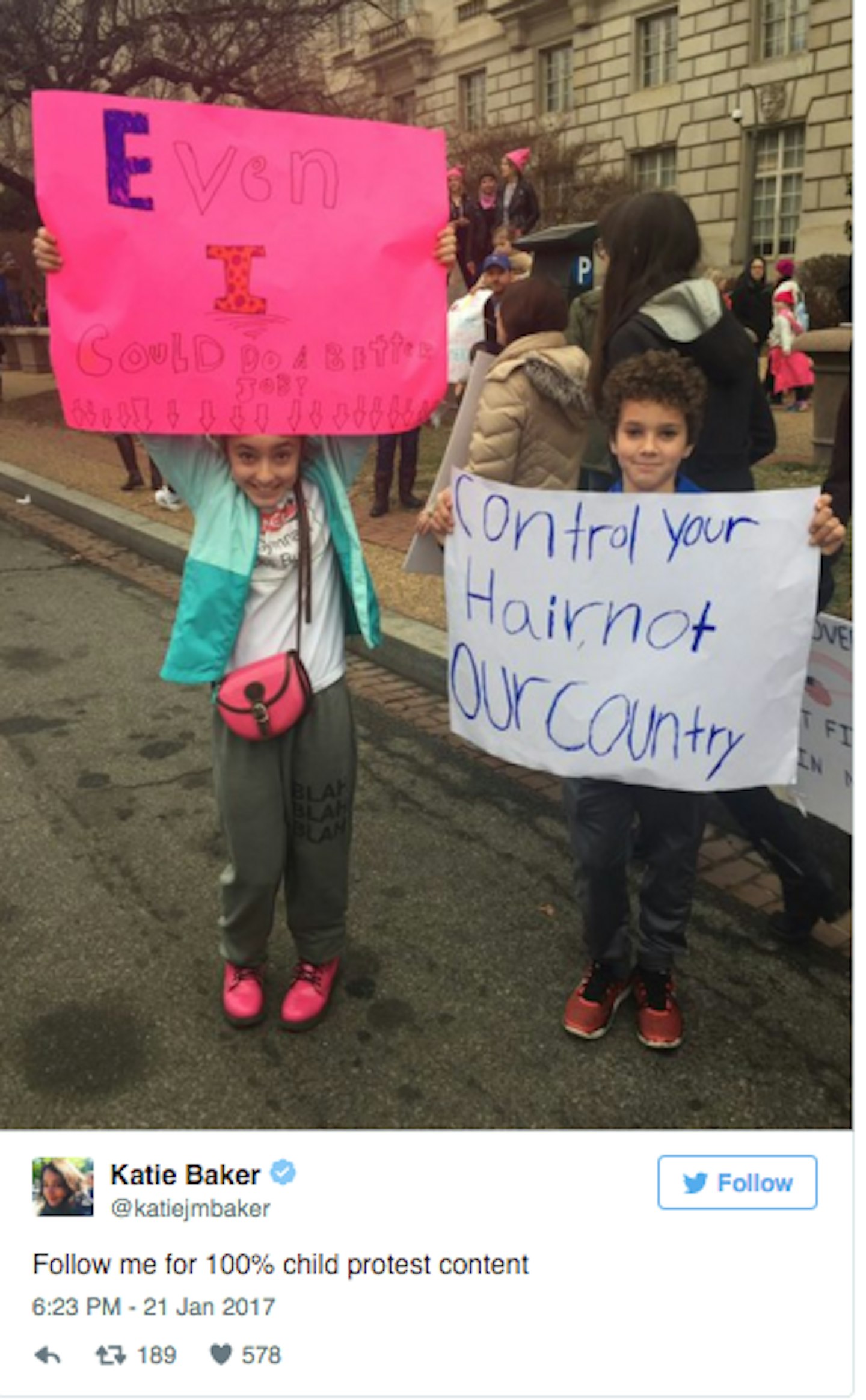 Womens March Banner