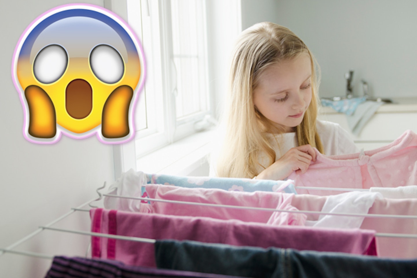 Washing clothes indoors could cause asthma 