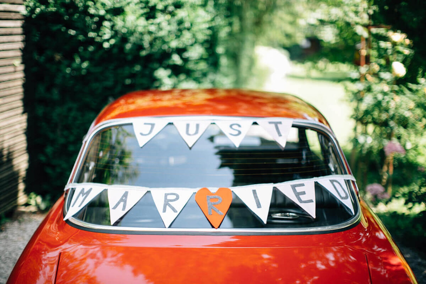 Wedding car decorations