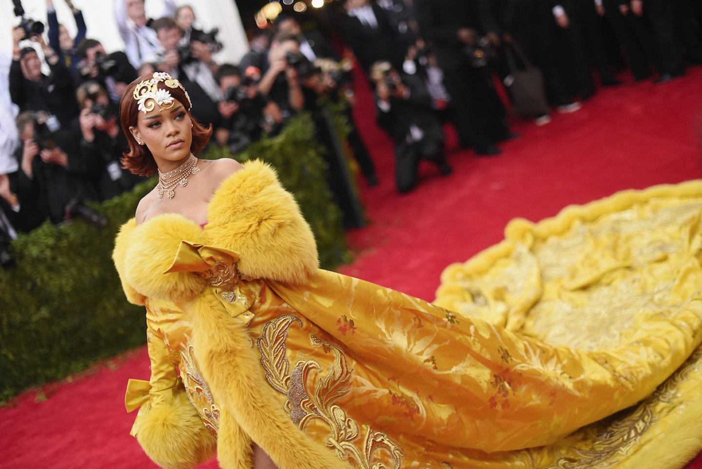 rihanna, met gala, guo pei