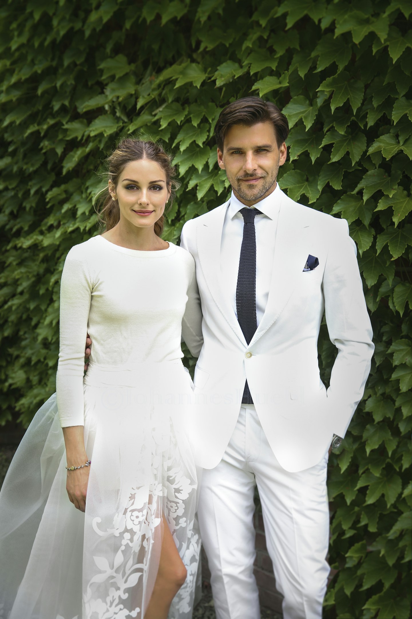 Olivia Palermo on her wedding day 