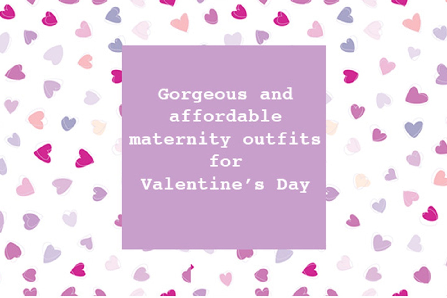 Maternity outfits for Valentine’s Day