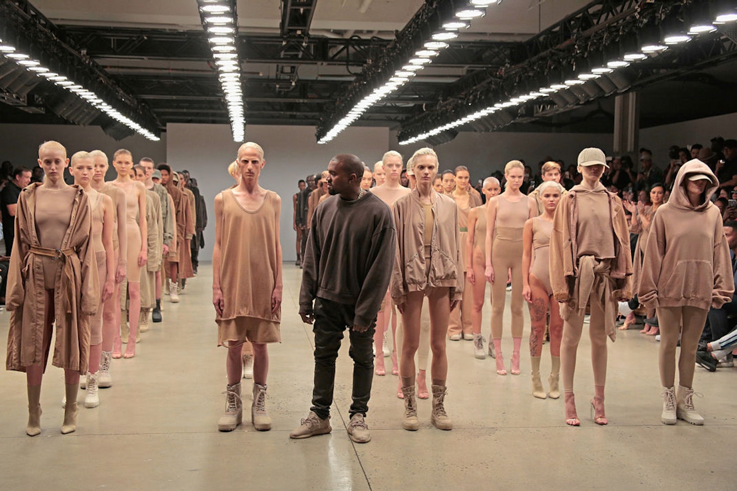 adidas kanye fashion show