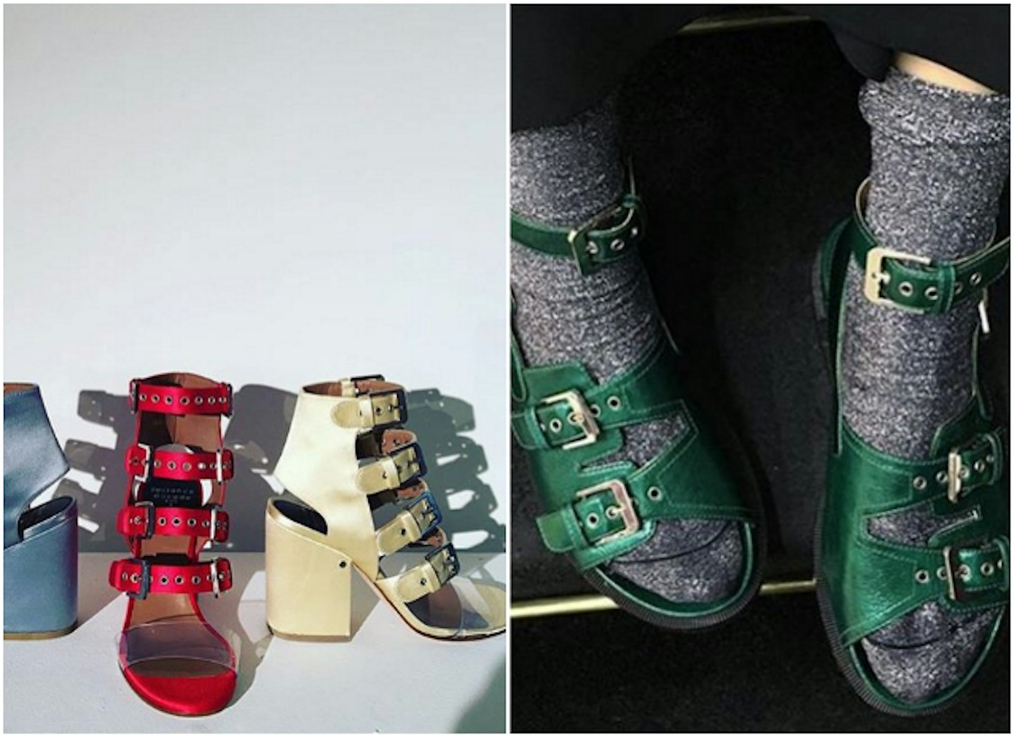 buckle strap sandals laurence dacade spring shoe trends