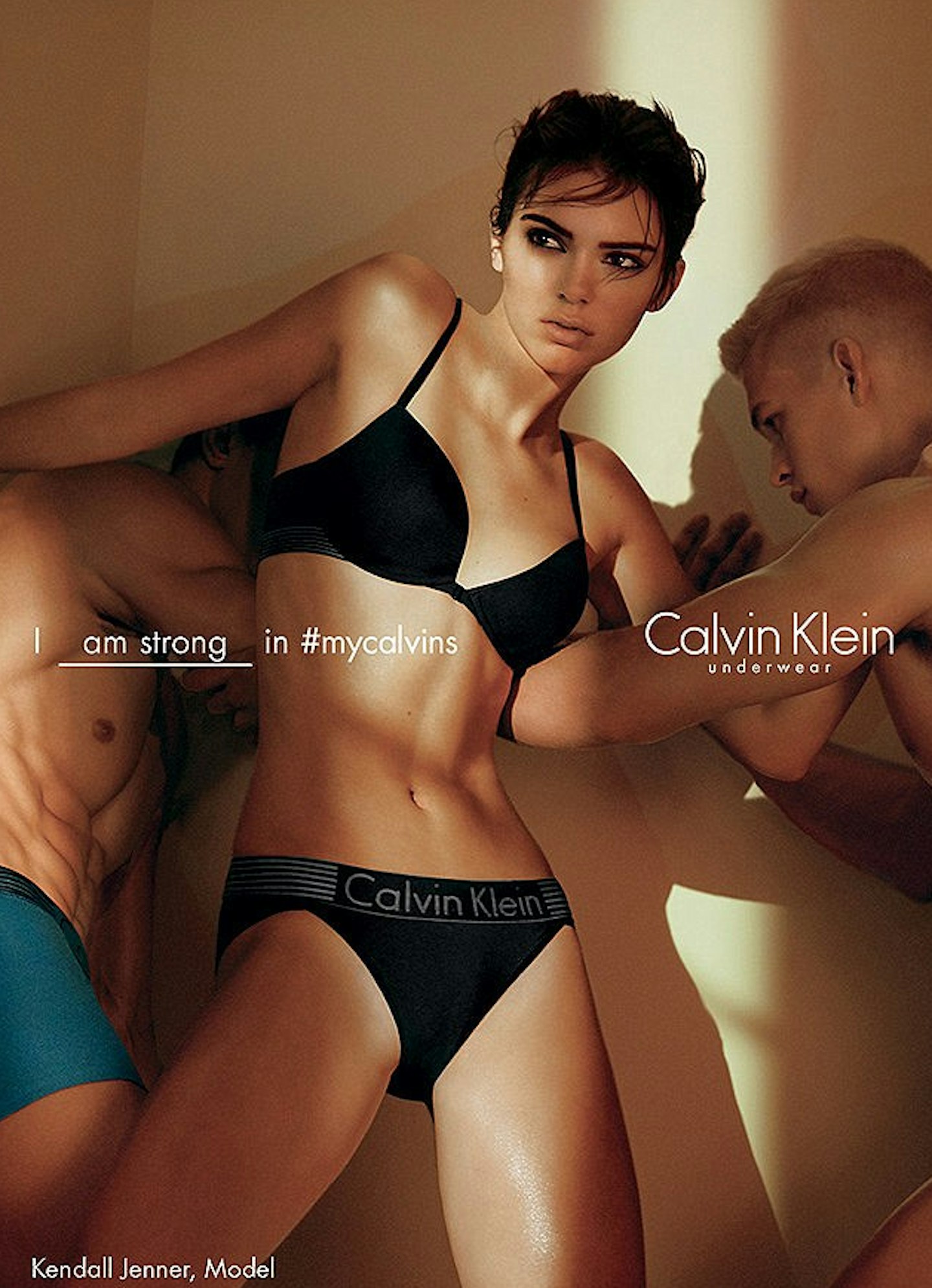 Kendall Jenner looks buff in new Calvin Klein underwear ads