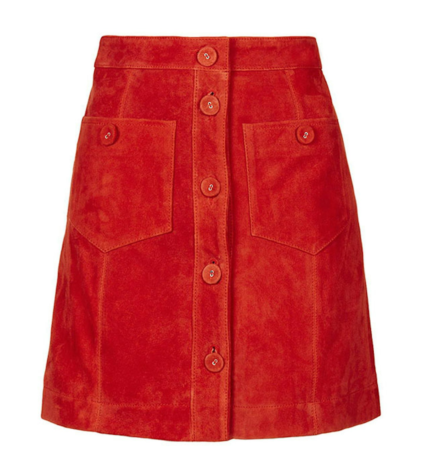 topshop skirt suede new