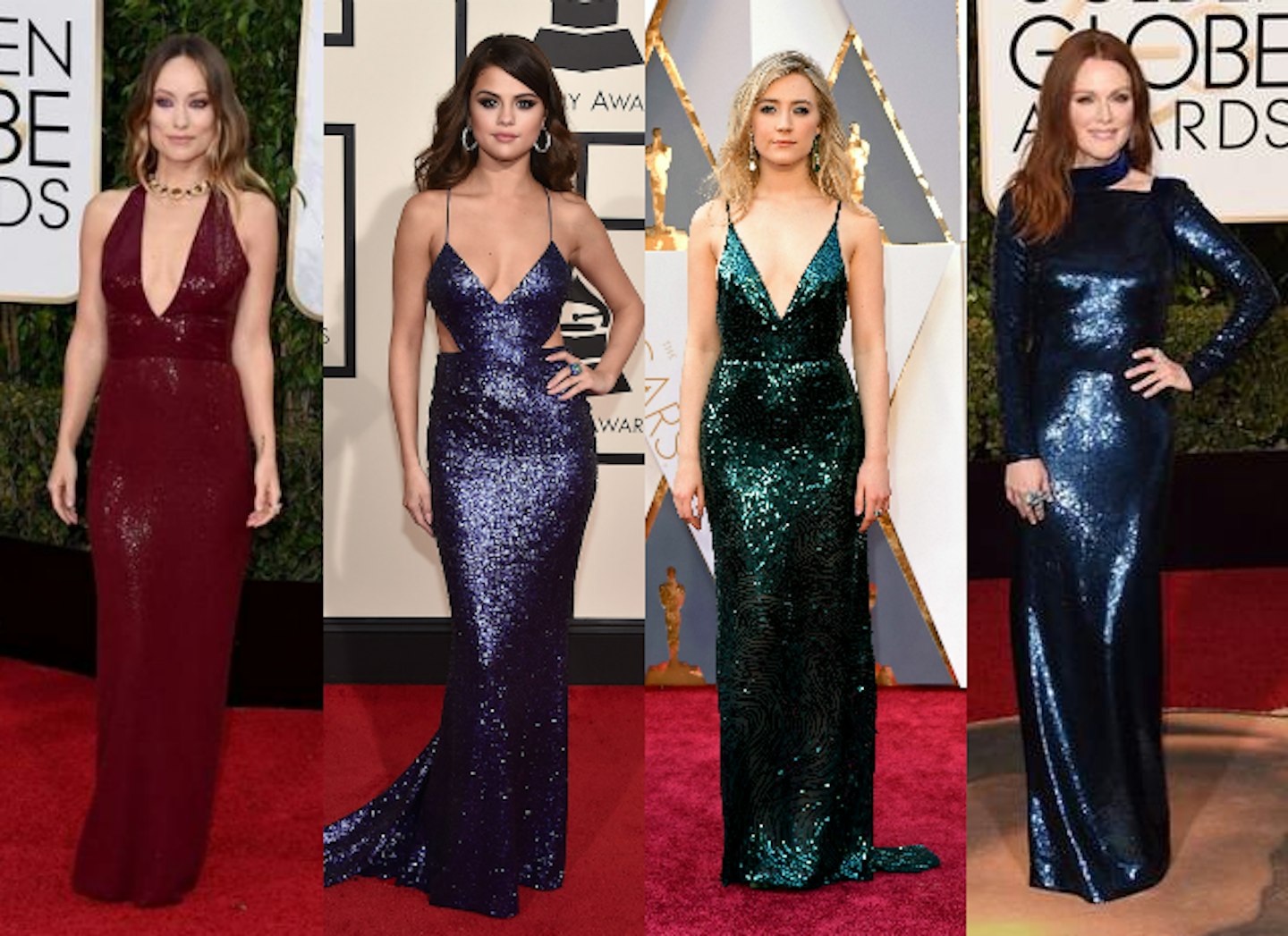 red carpet trends 2016 coloured sequins
