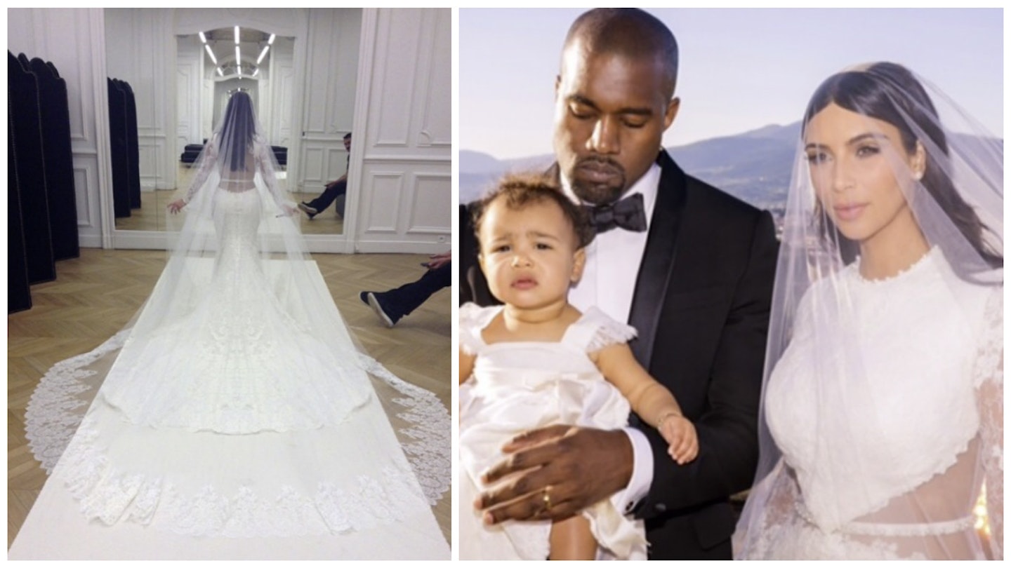 kim kardashian wedding dress