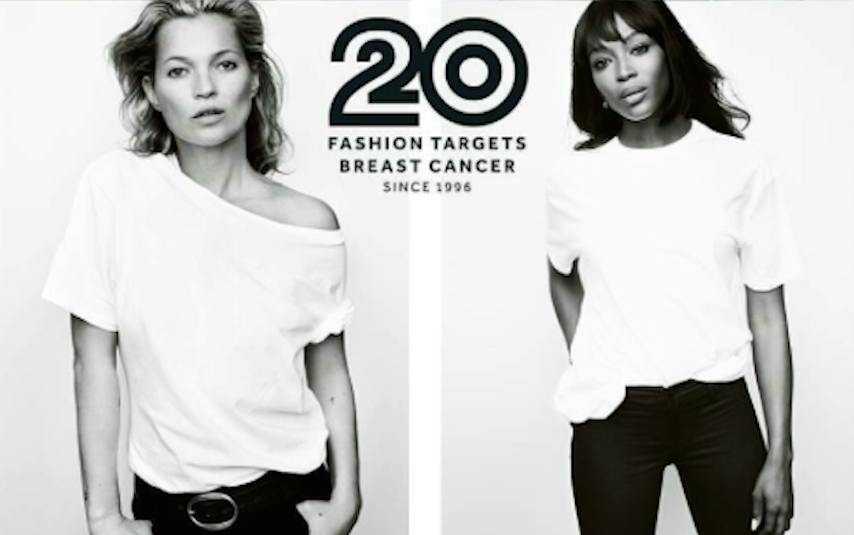 Kate Moss And Naomi Campbell Head Up Fashion Targets Breast Cancer 
