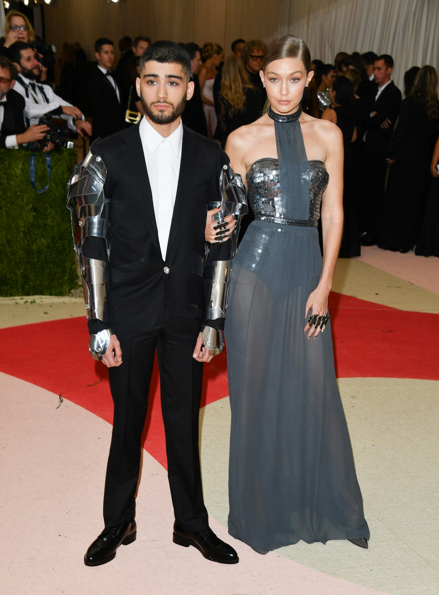 zayn malik, gigi hadid, met gala 2016