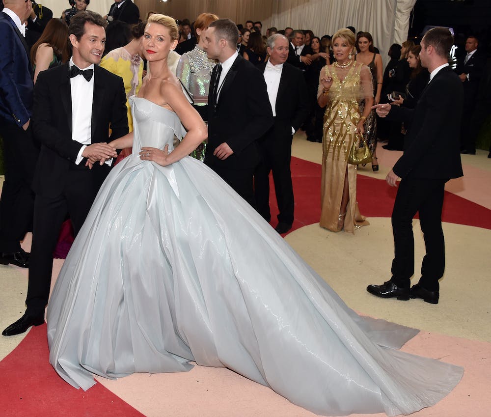 Ball Gown Claire Danes Met Gala 2016 Dress Claire Danes Cinderella