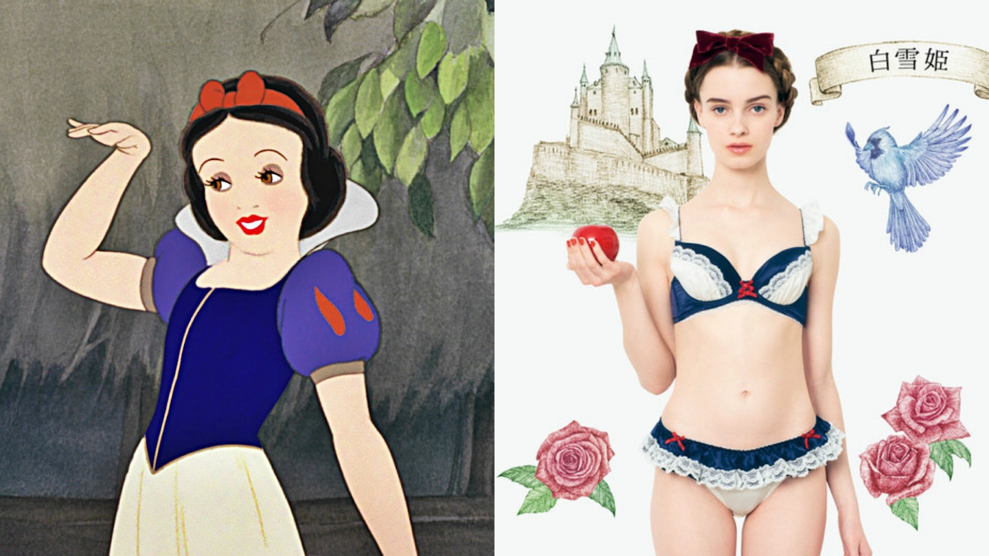 Disney Princess Inspired Lingerie Exists for $24 Each