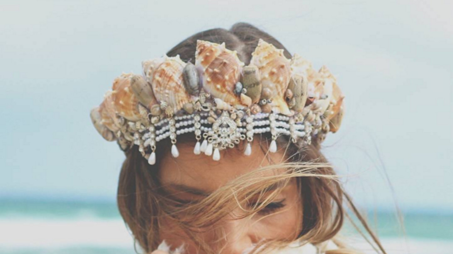mermaid crown instagram festival fashion