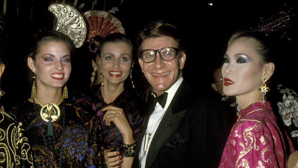 9 iconic Saint Laurent looks worn by celebrities - Grazia