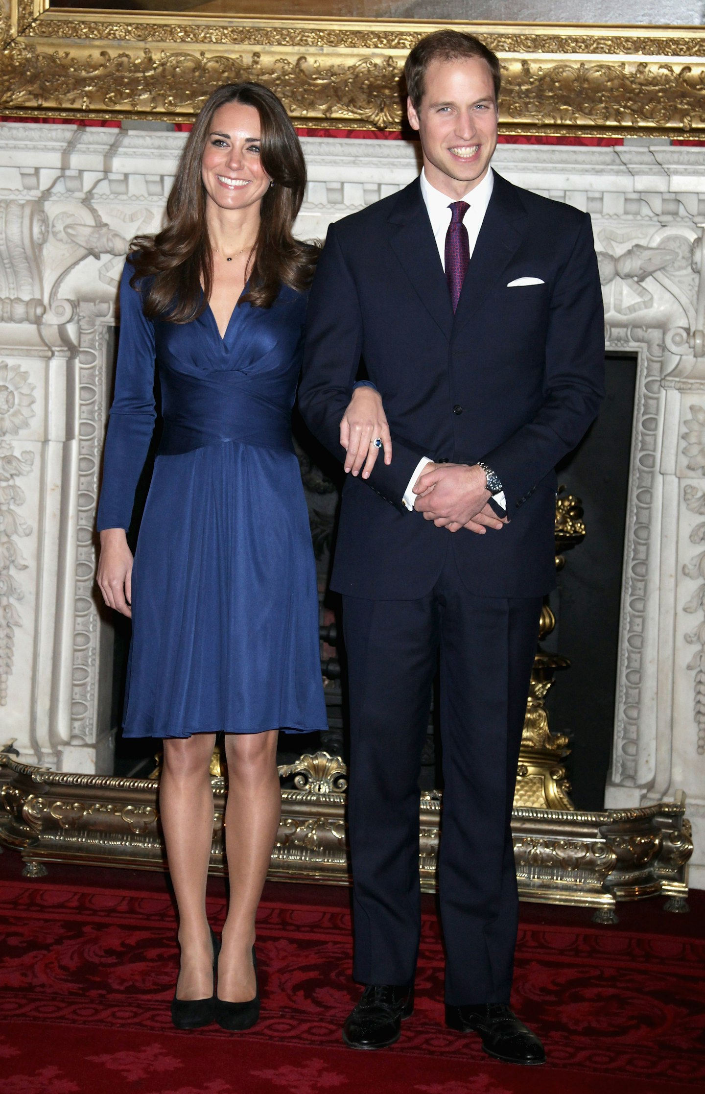 kate middleton prince william engagement dress issa