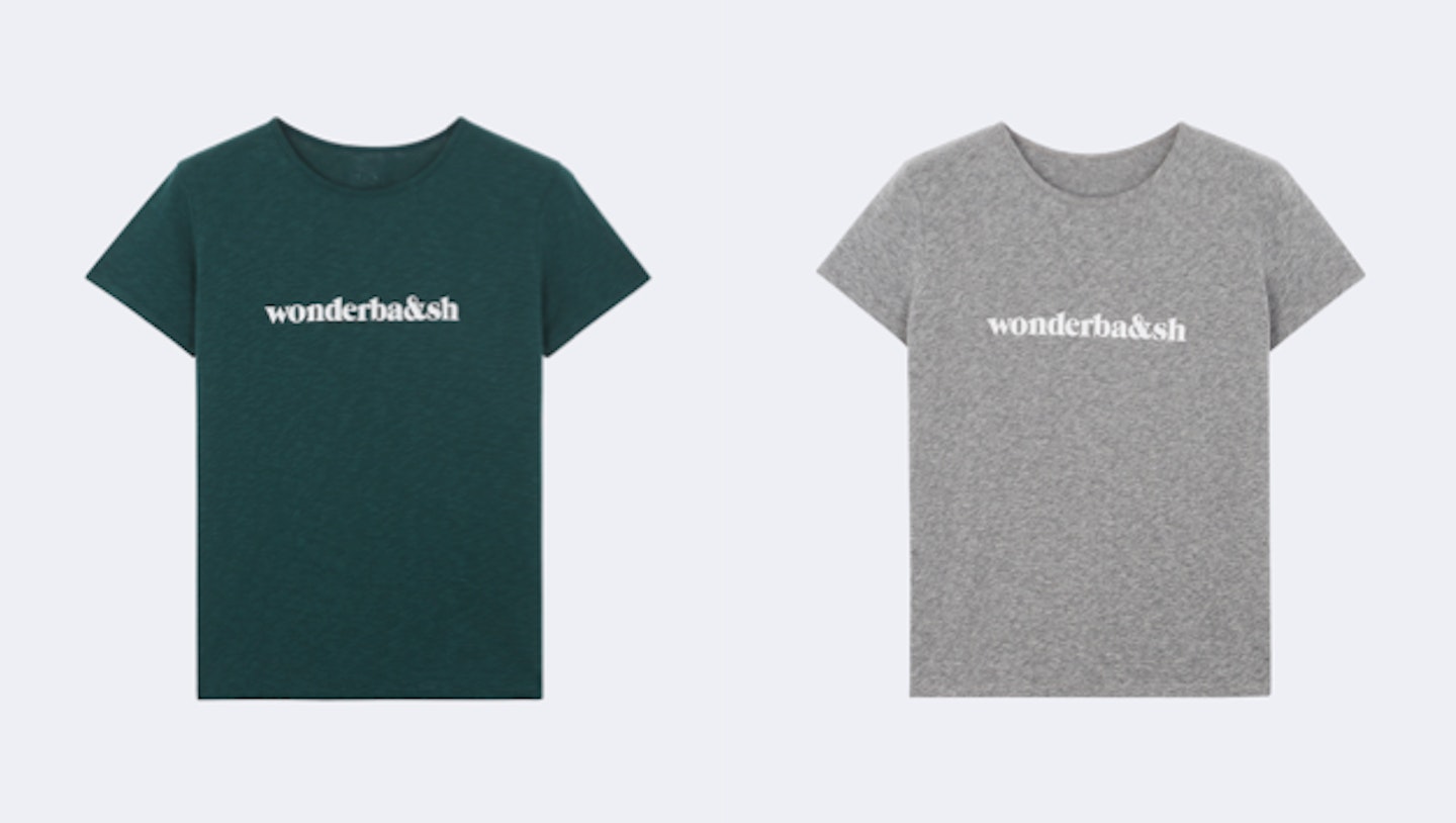 wonderba%sh t-shirts breast cancer awareness