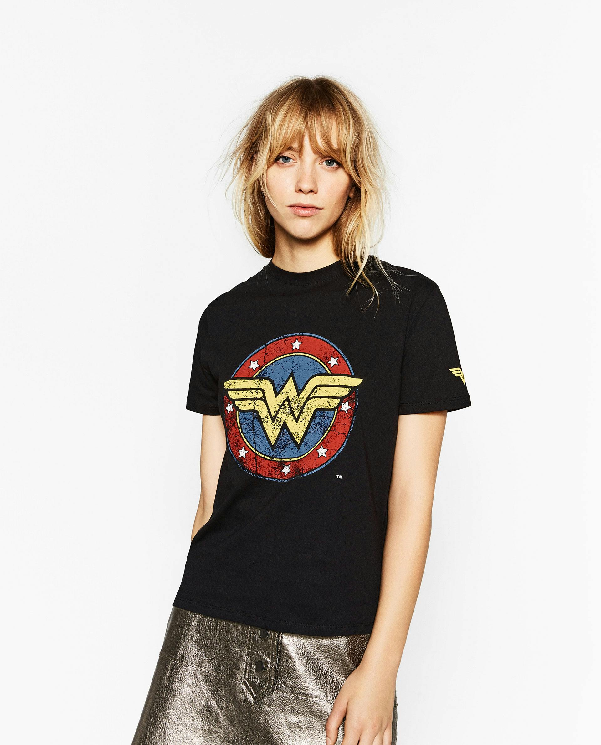 T shirt wonder woman zara new arrivals