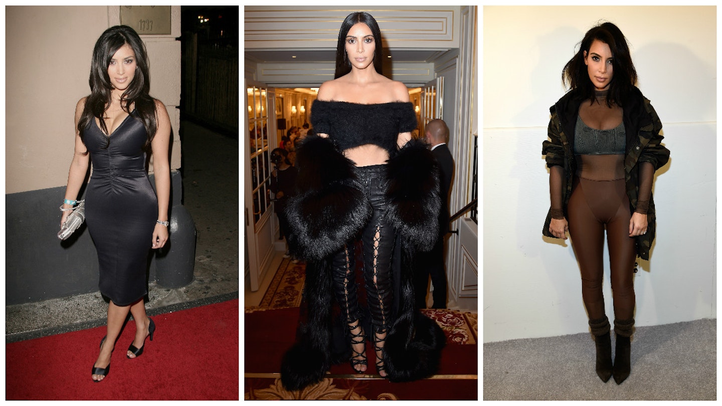 Kim Kardashian Embodies Romance in a Lace Gown at Balenciaga