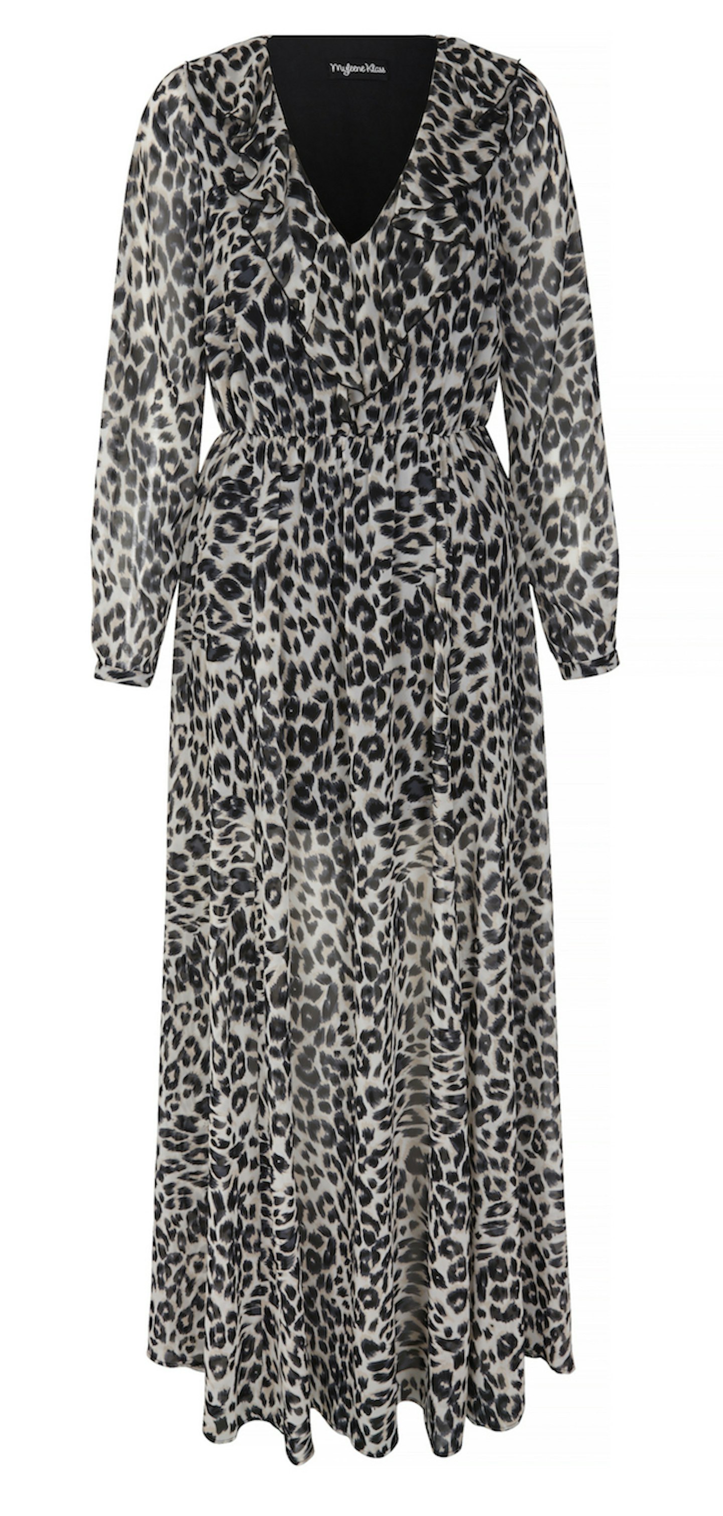 Animal print long-sleeved dress from Littlewoods
