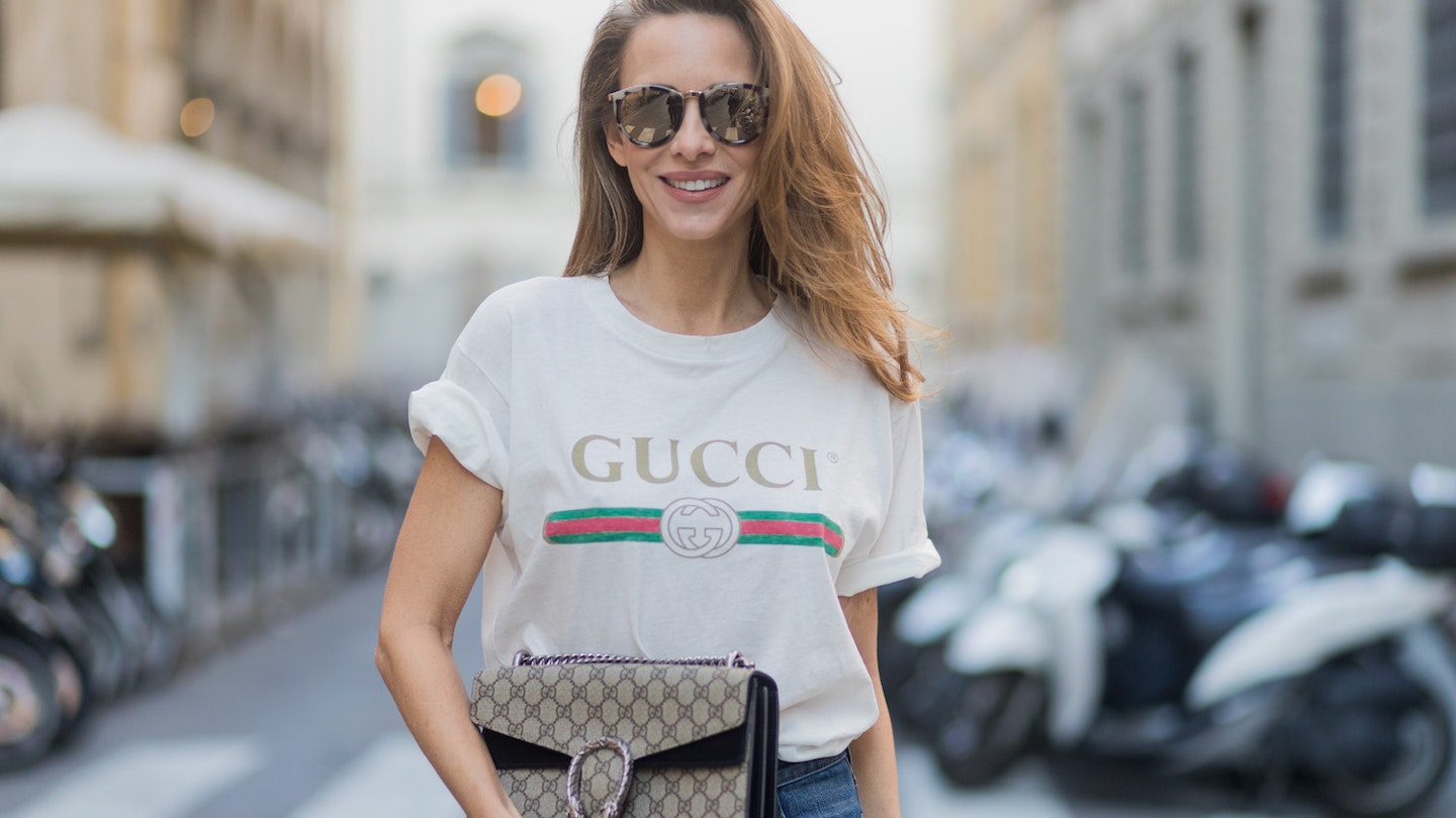 Gucci t shirt street style