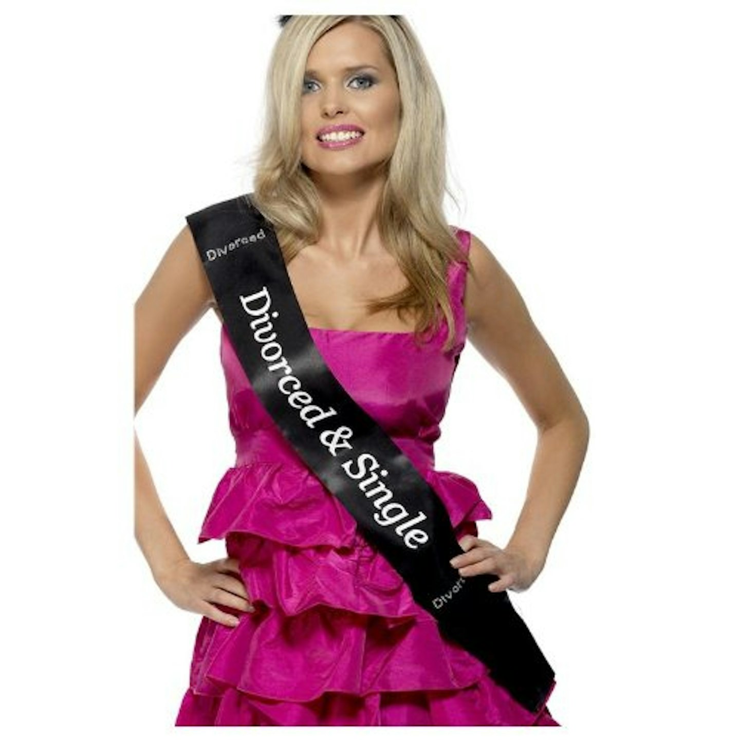 divorced hen sash