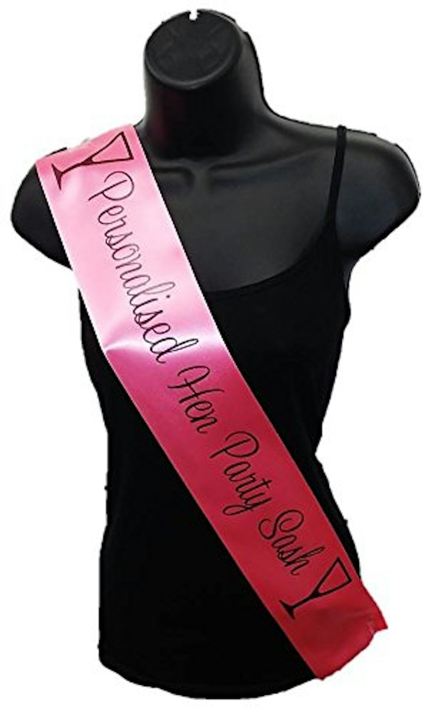 personalised hen sash