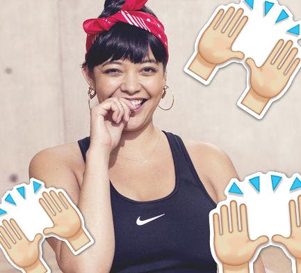 turquoise blue nike shirt