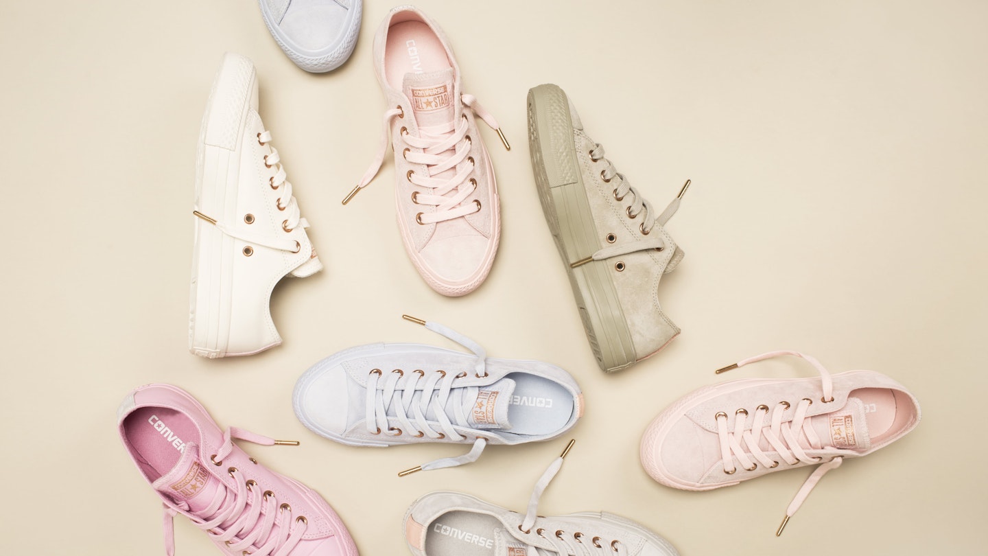 converse office pastel spring shoe collection