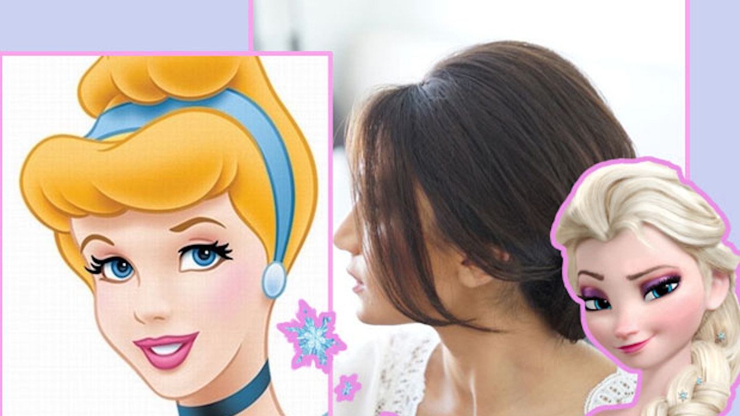 Disney princess hair