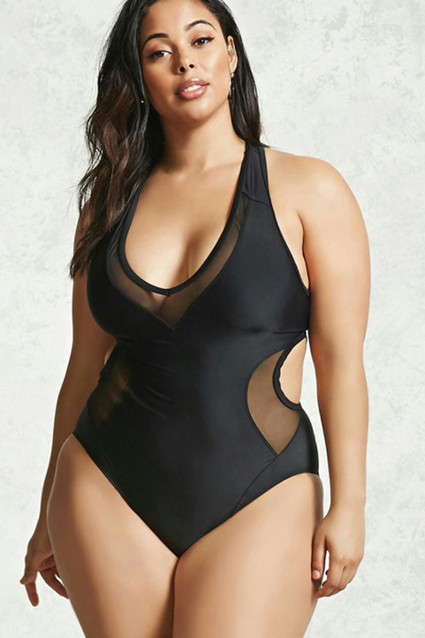 Forever 21 plus size swimwear collection