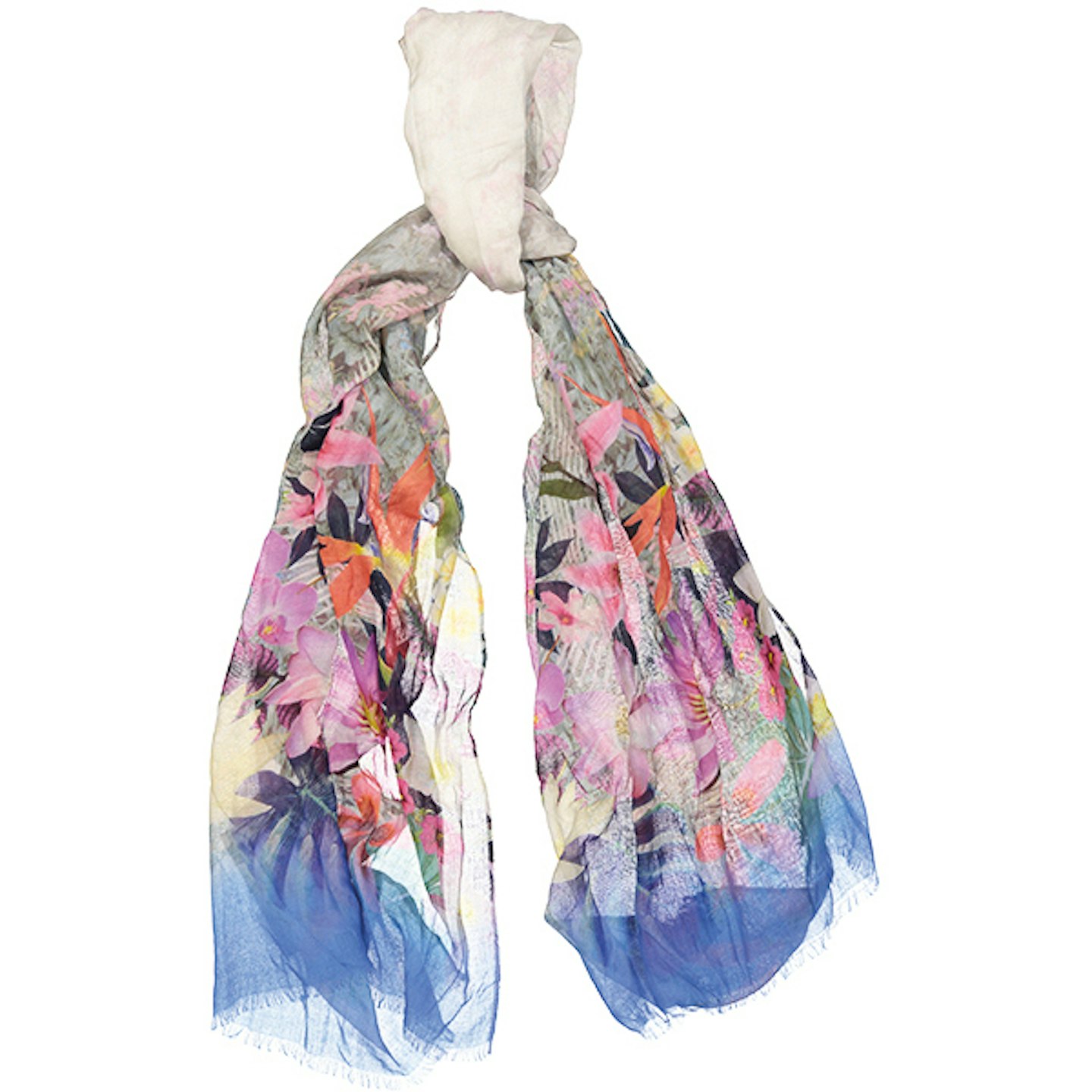 floral scarf for summer