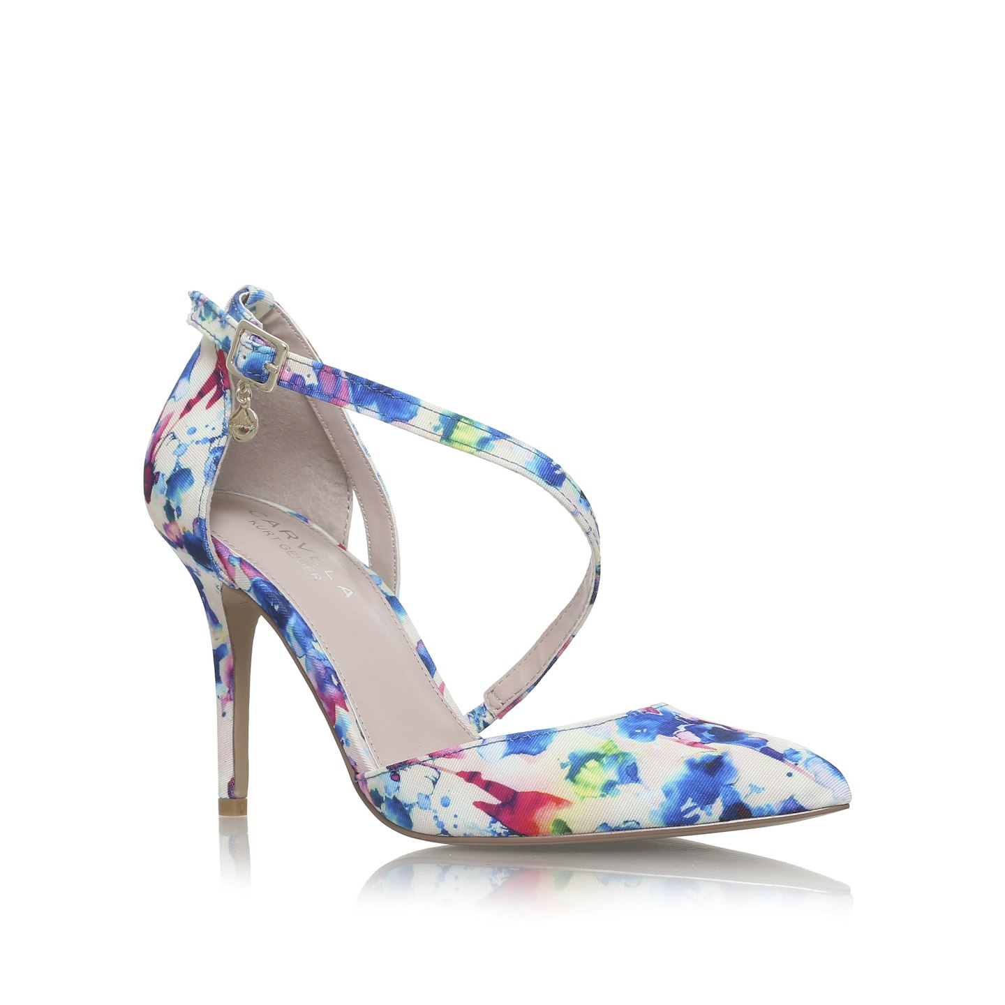 Kurt Geiger heels flower print