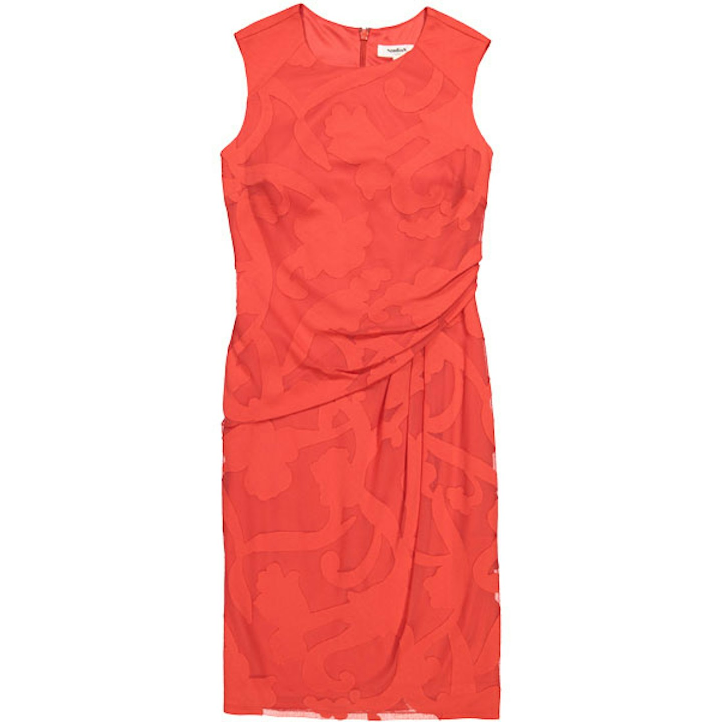 phase-eight-red-summer-dress