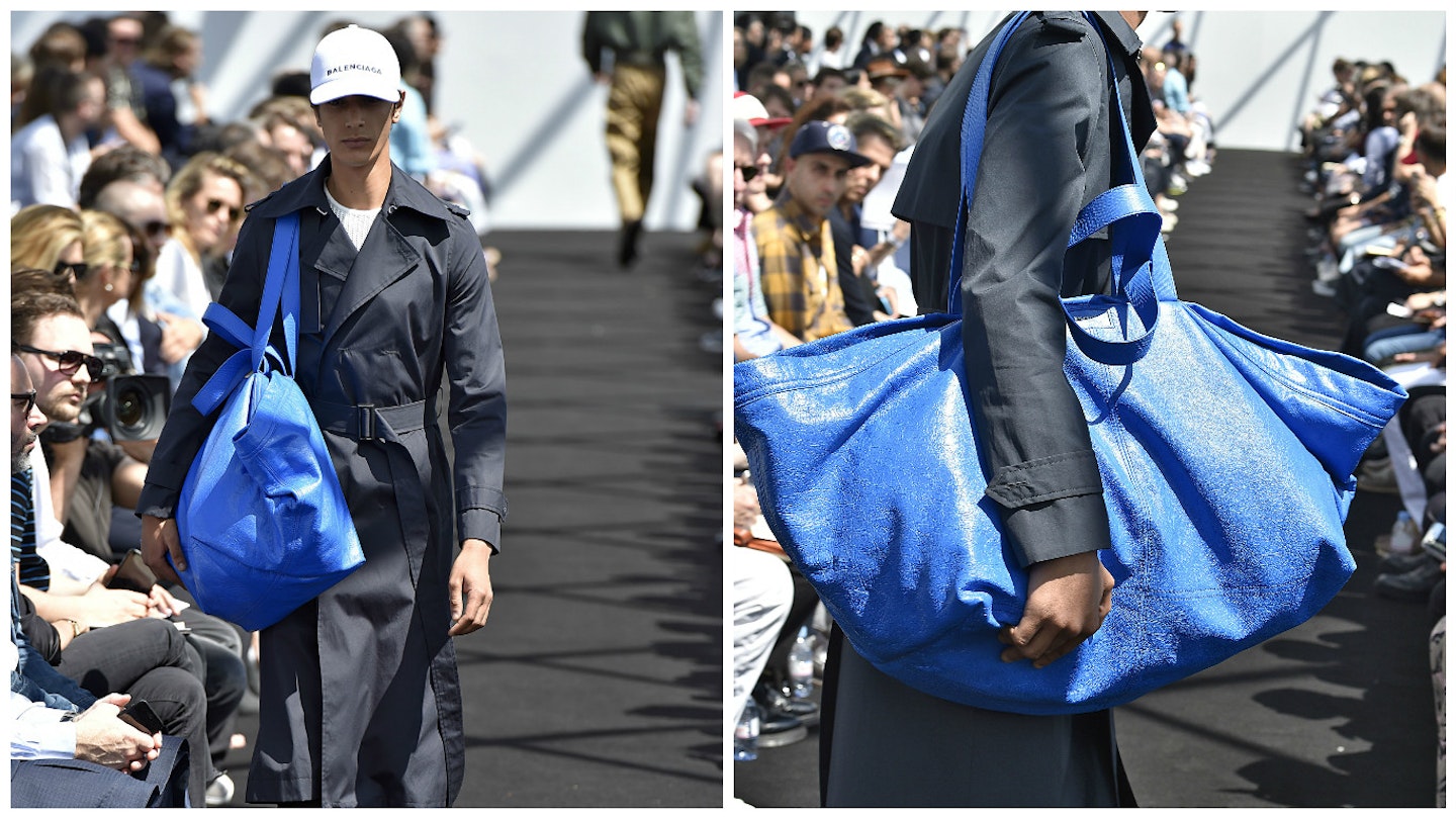 Ikea Frakta Bolso Ikea Balenciaga Plastic Bag Balenciaga Shopping