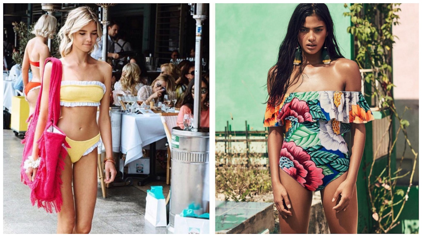Style Editors Review the Upside-Down Bikini Trend - Grazia