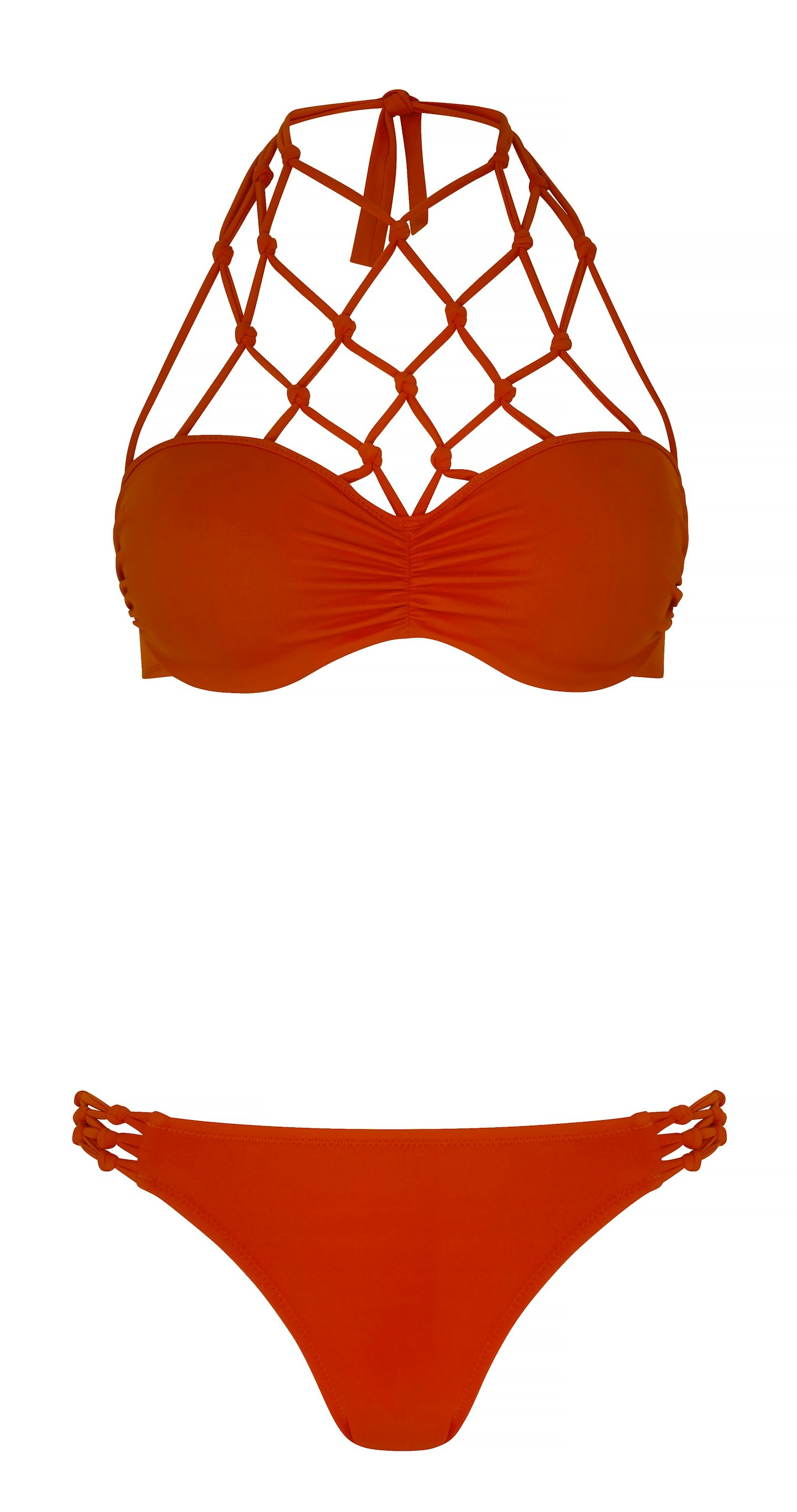 red strappy bikini for summer