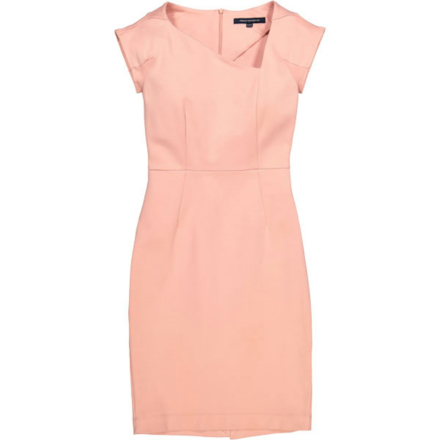 French Connection pink work dress