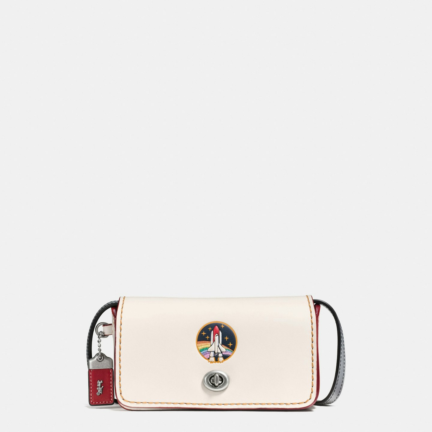 Coach white bag for summer