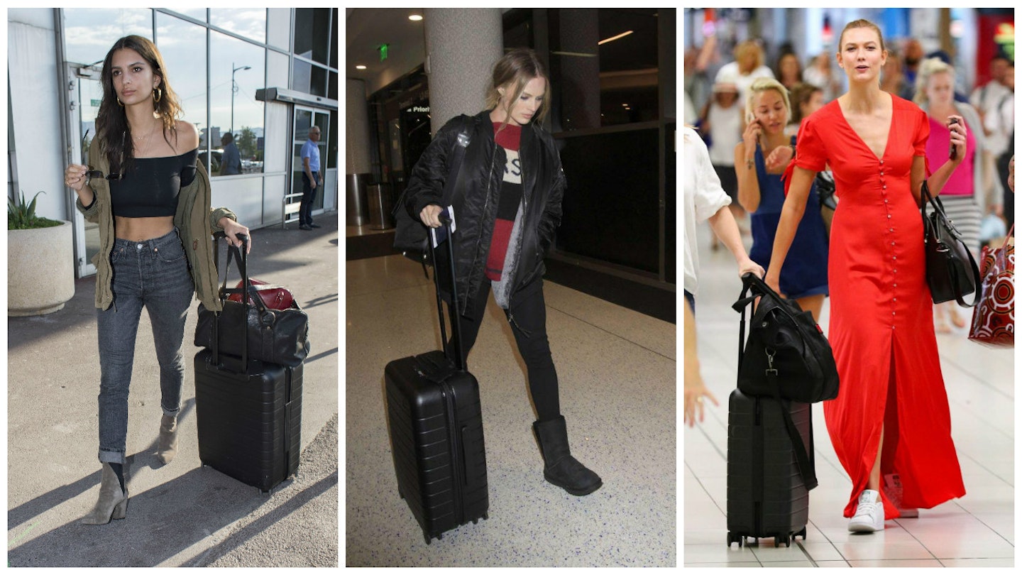 margot robbie suitcase