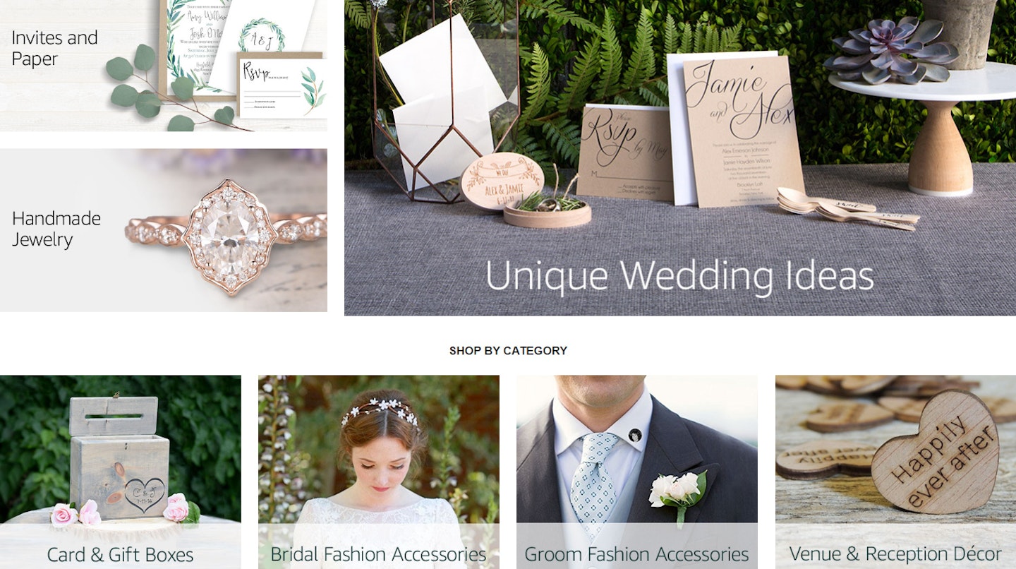 amazo wedding shop