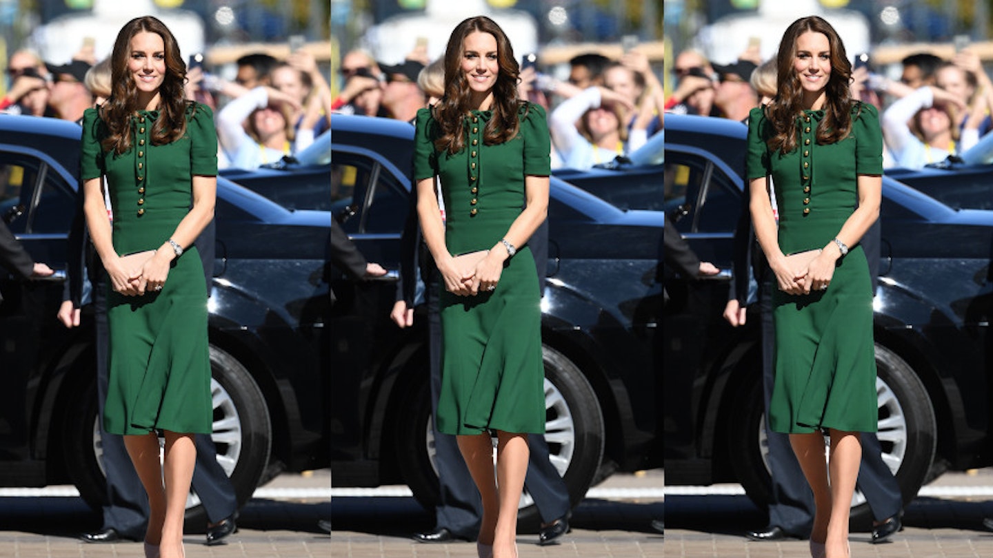 Buy Kate Middleton's Green Canada Tour Dress On Net-A-Porter - Grazia Buy Kate Middleton's Green Canada Tour Dress On Net-A-Porter - Grazia