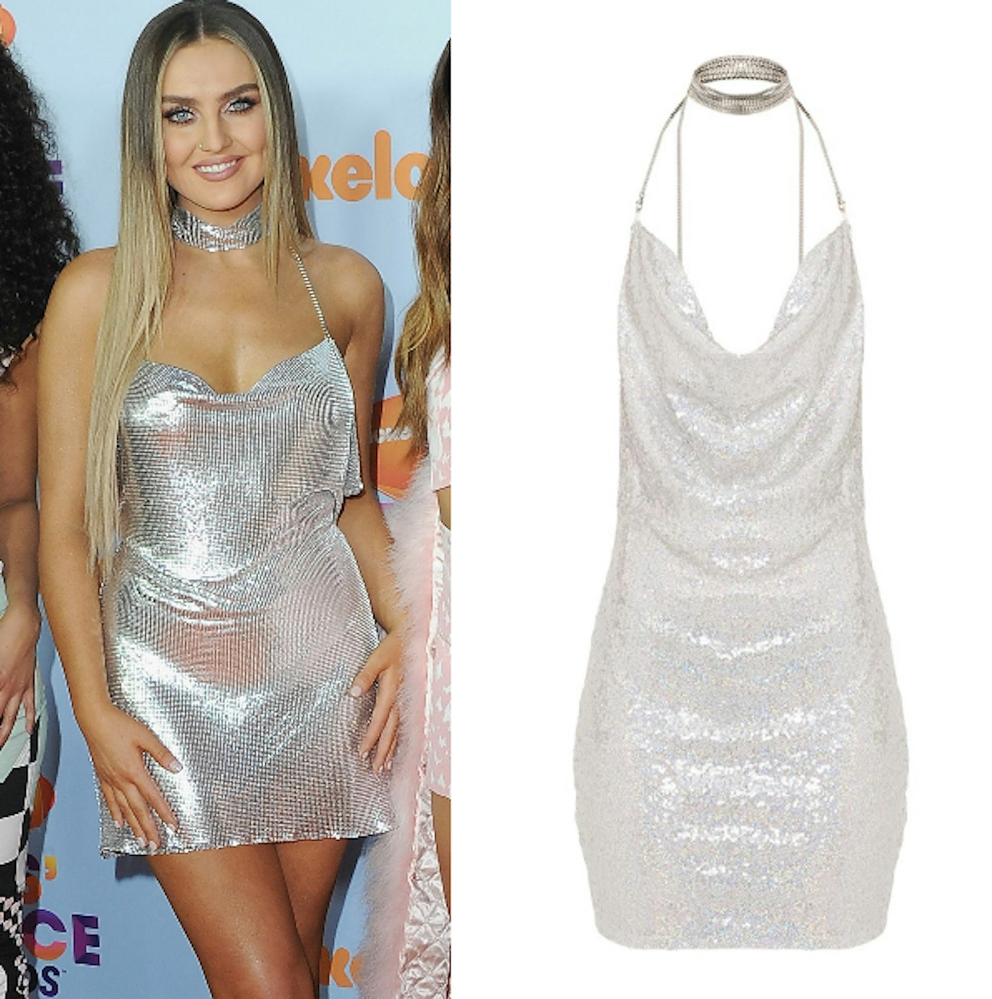 perrie-edwards-fashion-style-outfits-high-street-prettylittlething-dress