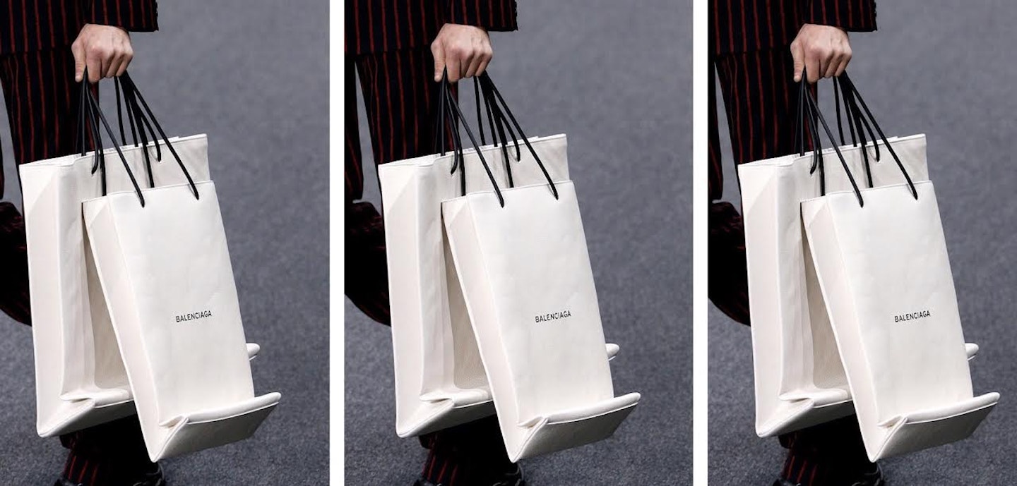 This £925 bag from Balenciaga's Spring 2022 collection looks like a vintage  Tesco bag