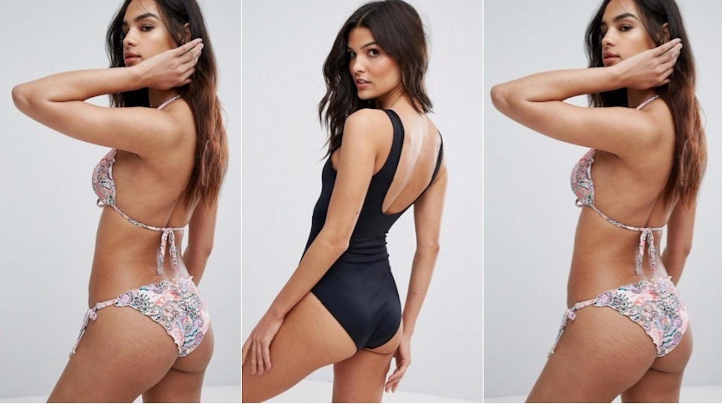 Asda praised for choosing woman who has stretch marks to model its