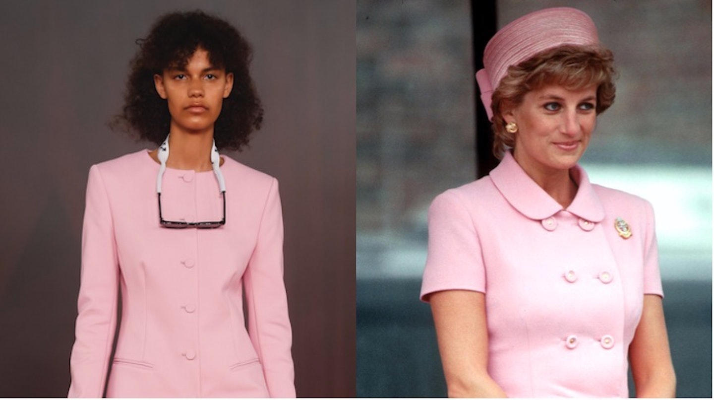 Off White pays tribute to Princess Diana