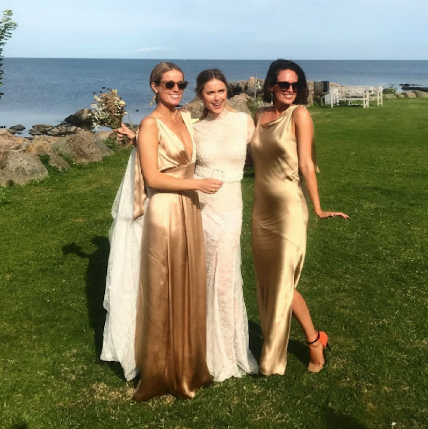 Pernille Teisbaek's bridesmaids