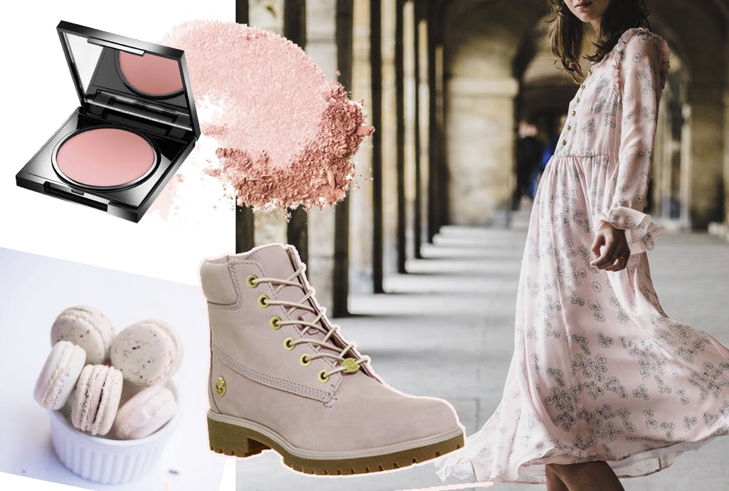 Pale pink timberlands online